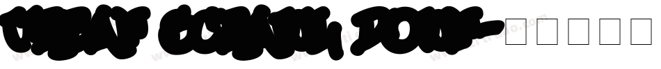 Urban Scrawl Down字体转换